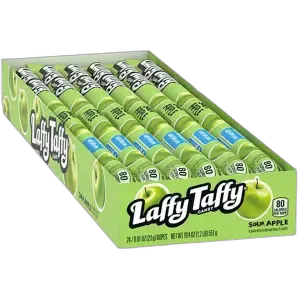 Laffy Taffy CANDY SOUR APPLE (24X23g)