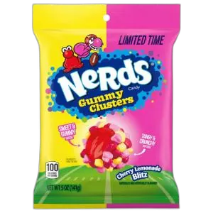NERDS Gummy Clusters Cherry Lemonade