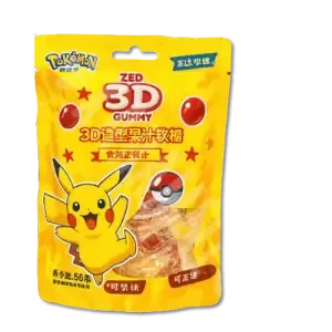 Pokemon Juice 3D Gummy COLA