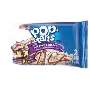Pop-Tarts Frosted Hot Fudge Sundae