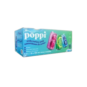 Poppi Blue Variety Pack