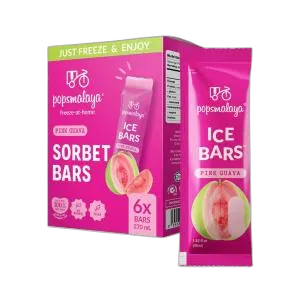 Popsmalaya Ice Bar Pink Guava