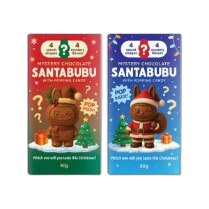 SantaBubu Popping Chocolat (12X80G)